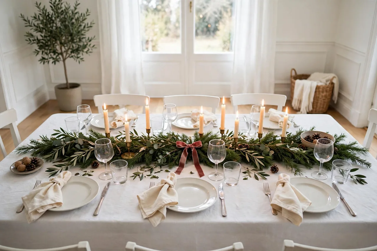 Christmas Table Decor Ideas: How to Set a Beautiful Holiday Table — Elegant, Simple & On a Budget